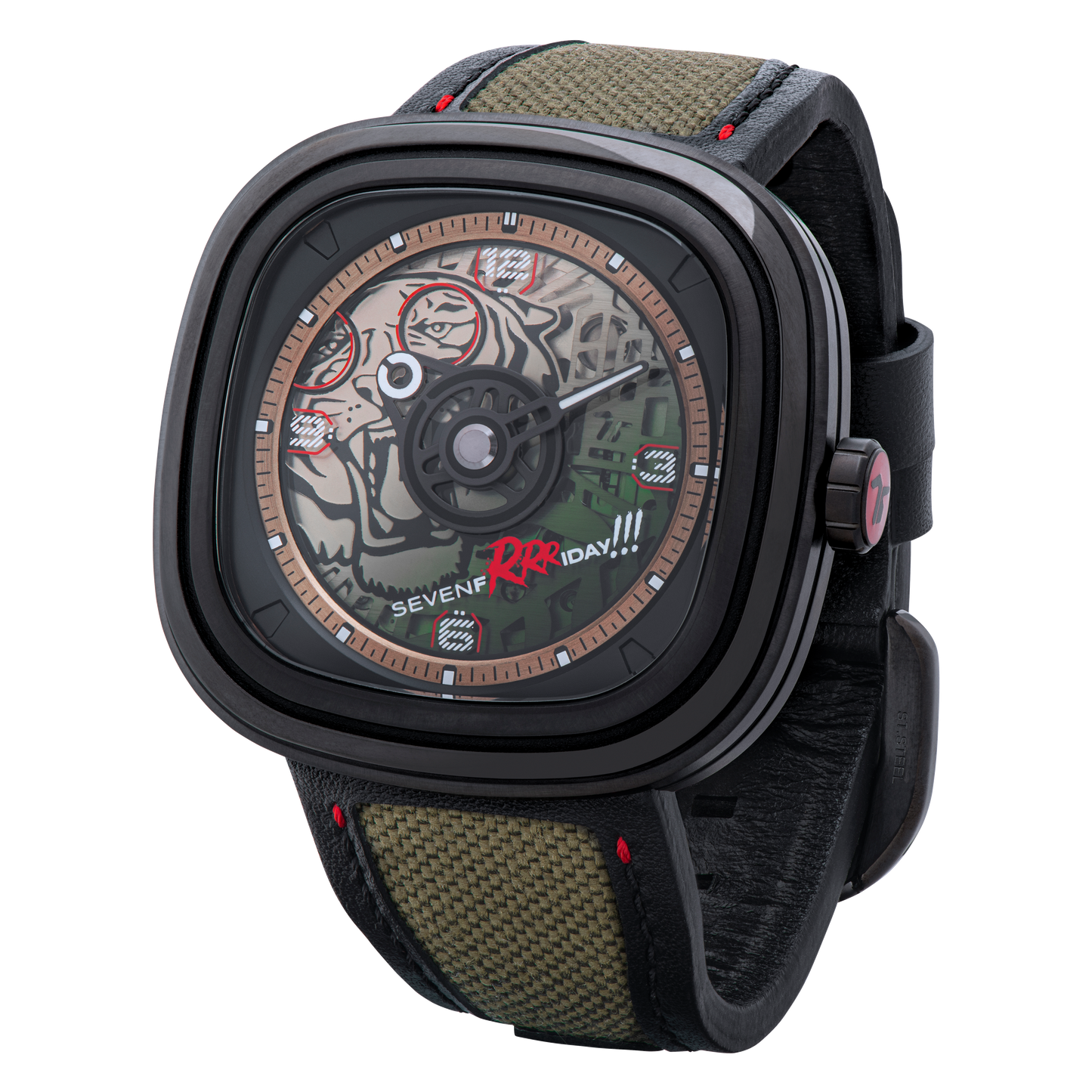 SEVENFRIDAY T3/04 "GREEN TIGER" - Time to Shine