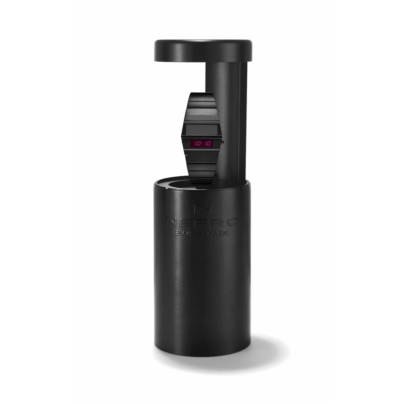 NEPROSOLAR ACERO NOIR-LED ROJO - Time to Shine