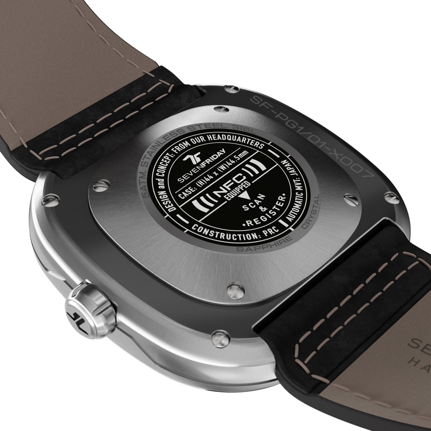 SEVENFRIDAY PG1/01 "GMT" - Time to Shine