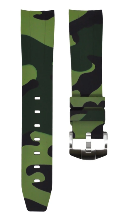 HORUS STRAPS ROLEX GREEN CAMMO Time to Shine