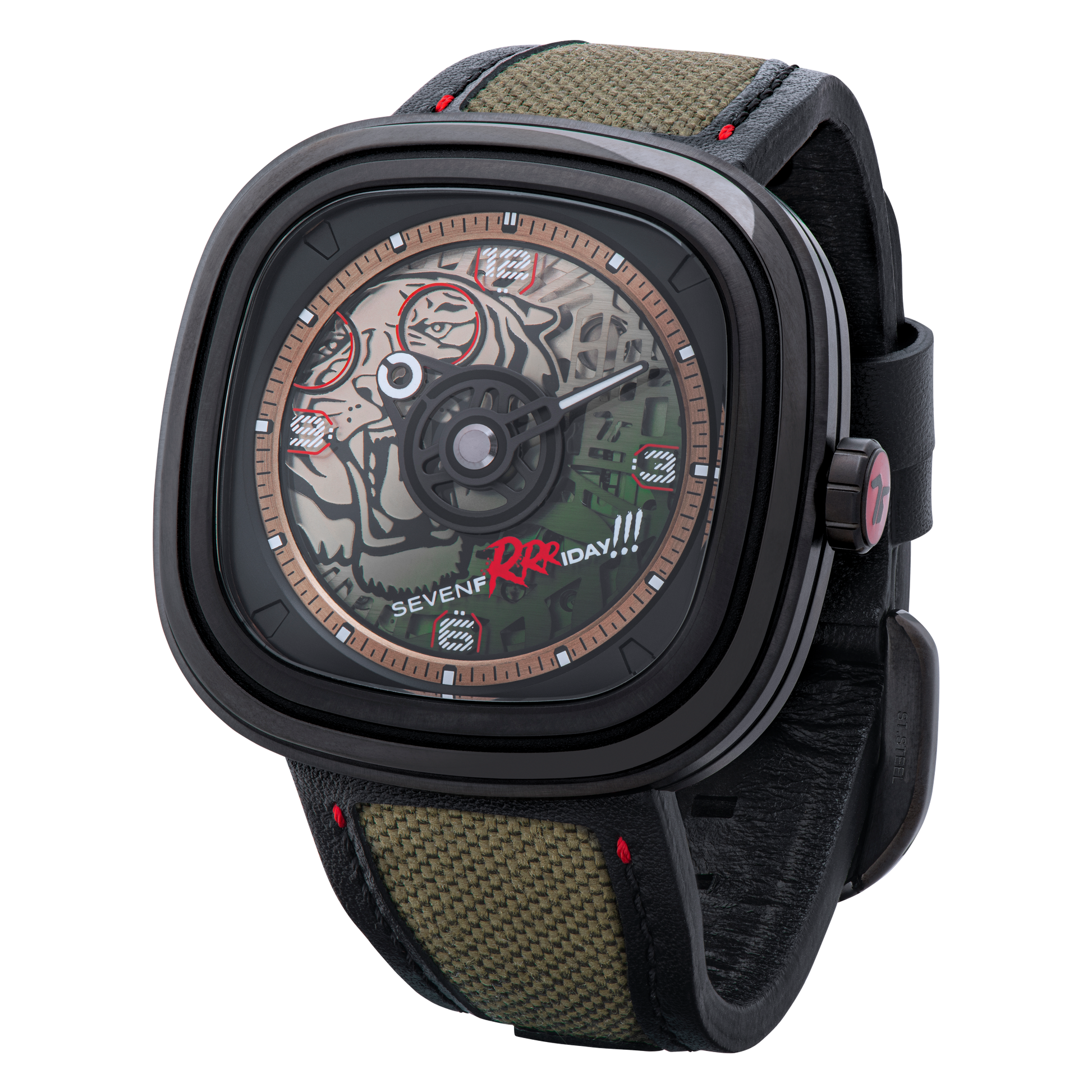 SEVENFRIDAY T3/04 "GREEN TIGER" - Time to Shine