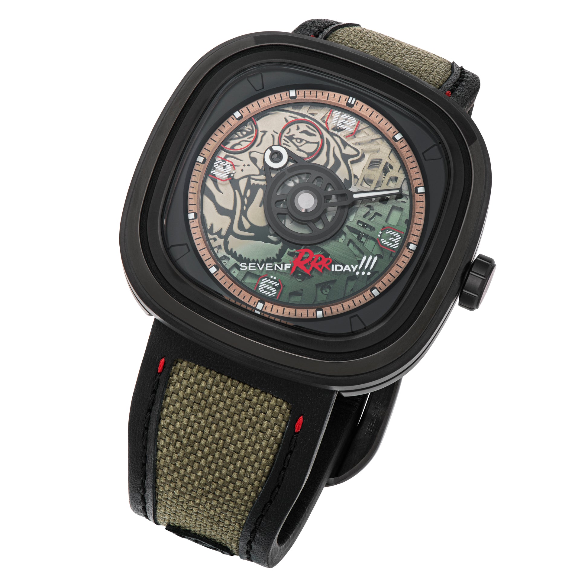 SEVENFRIDAY T3/04 "GREEN TIGER" - Time to Shine