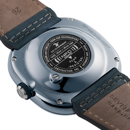 SEVENFRIDAY ME3/01 "STONE BLUE" - Time to Shine