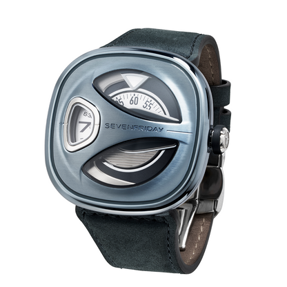 SEVENFRIDAY ME3/01 "STONE BLUE" - Time to Shine