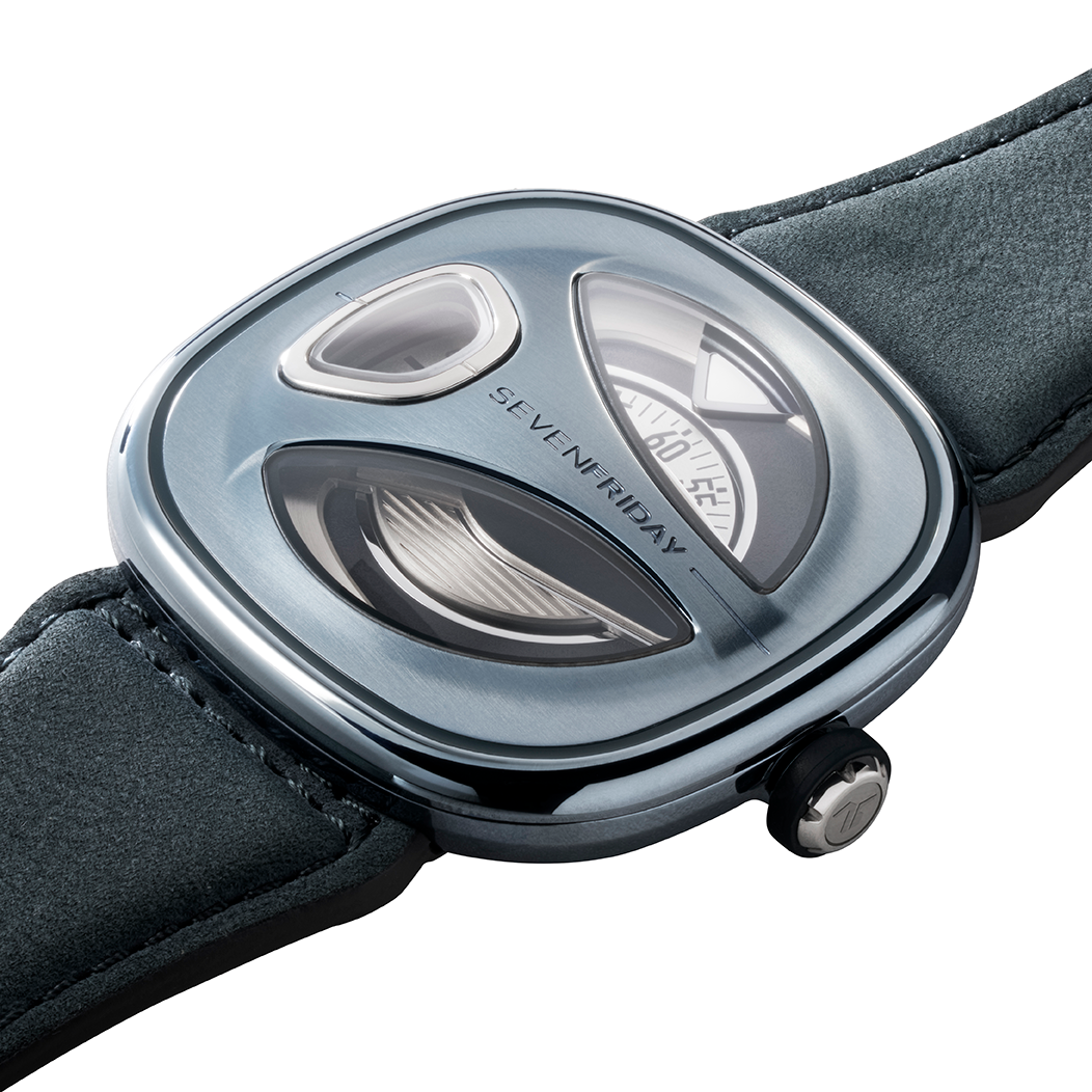 SEVENFRIDAY ME3/01 "STONE BLUE" - Time to Shine