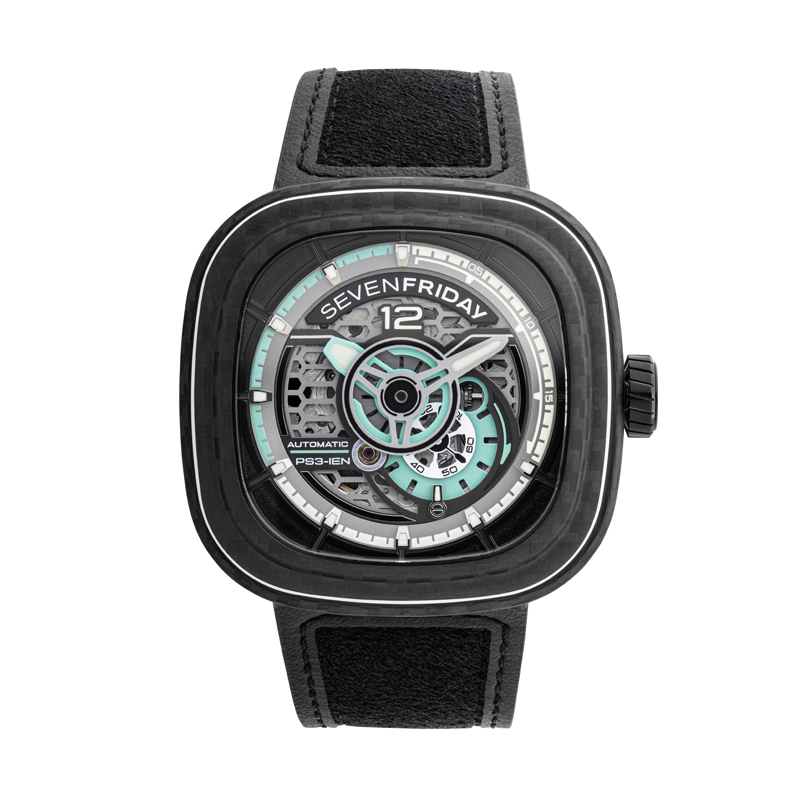 SEVENFRIDAY PS3/01 "JADE CARBON" - Time to Shine
