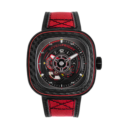SEVENFRIDAY P3C/04 "RED CARBON" - Time to Shine