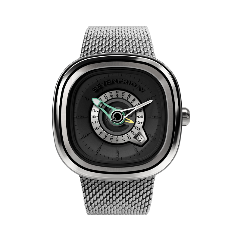 SEVENFRIDAY PG1/01M "GMT" - Time to Shine