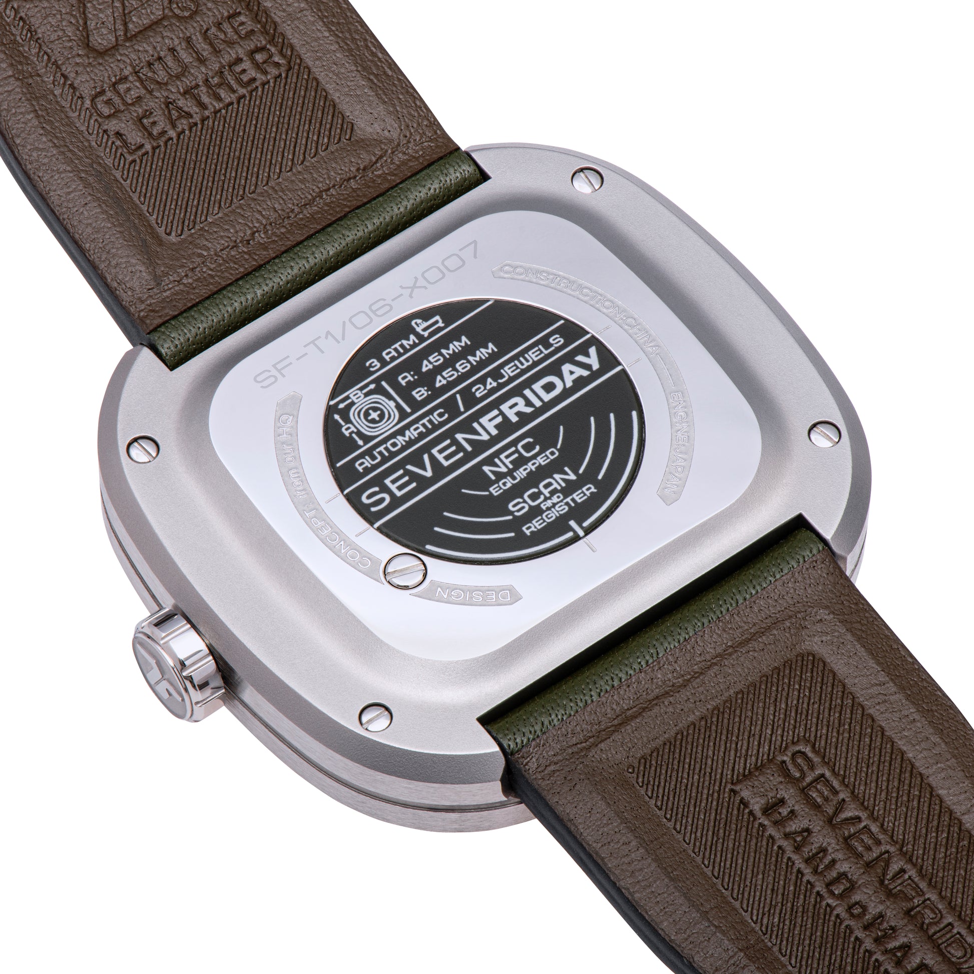 SEVENFRIDAY T1/06 "GREEN-T" - Time to Shine