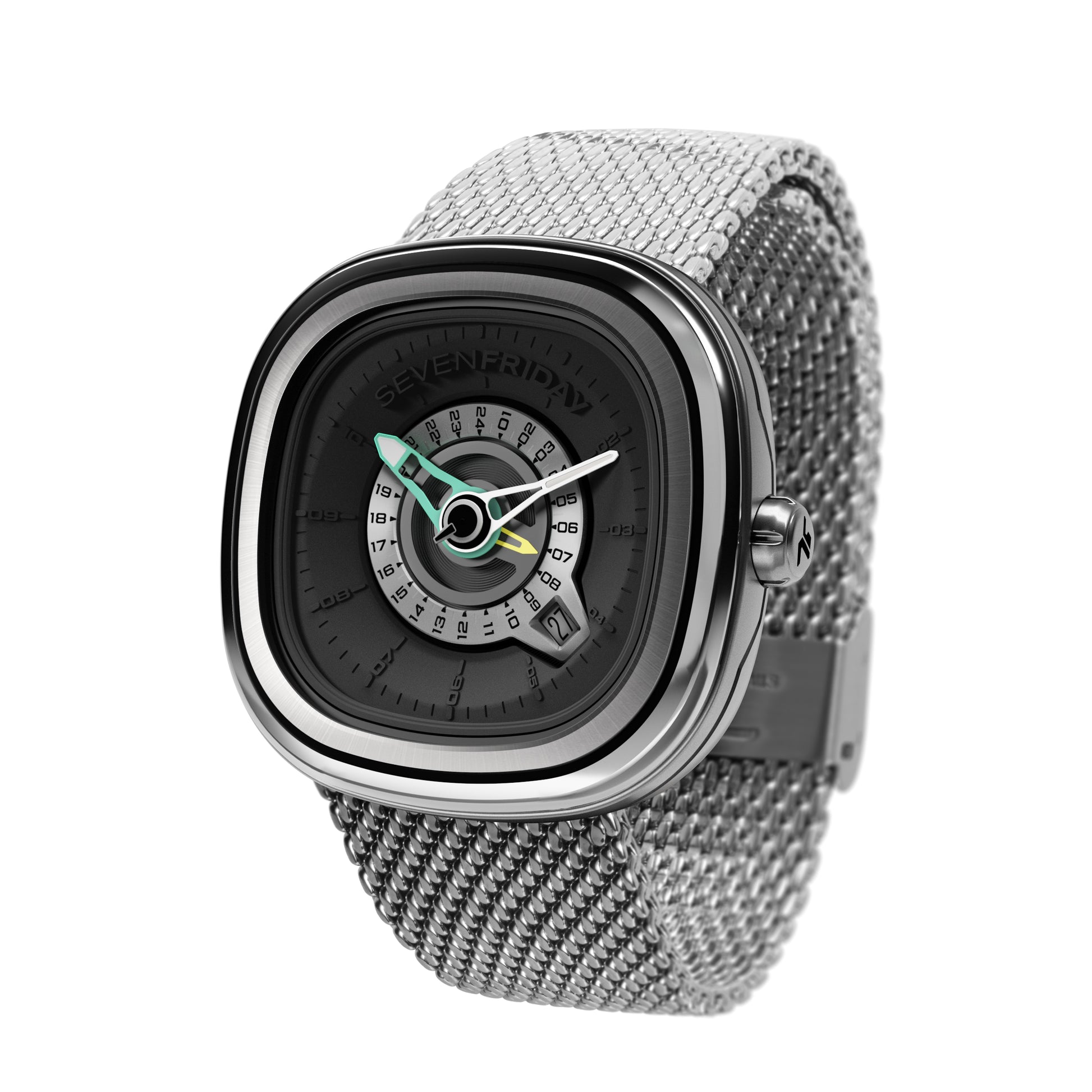 SEVENFRIDAY PG1/01M "GMT" - Time to Shine