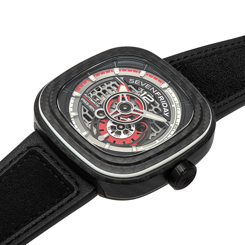 SEVENFRIDAY PS3/02 "RUBY CARBON" - Time to Shine