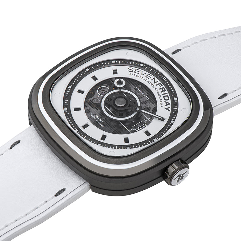 SEVENFRIDAY T1/05 "WHITE-T" - Time to Shine