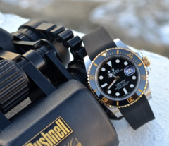 HORUS STRAPS ROLEX BLACK - Time to Shine