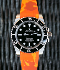 HORUS STRAPS ROLEX ORANGE CAMMO - Time to Shine