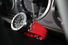 HORUS STRAPS AP42 RED CLASP - Time to Shine