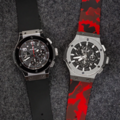 HORUS STRAPS 44 HUBLOT BIG BANG BLACK - Time to Shine