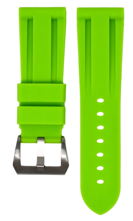 HORUS STRAPS PANERAI 24 LIME GREEN - Time to Shine