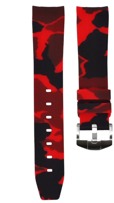 HORUS STRAPS ROLEX RED CAMMO - Time to Shine