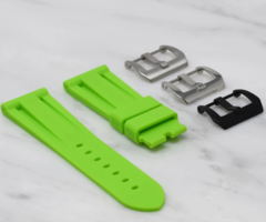 HORUS STRAPS PANERAI 24 LIME GREEN - Time to Shine