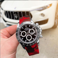 HORUS STRAPS ROLEX RED CAMMO - Time to Shine